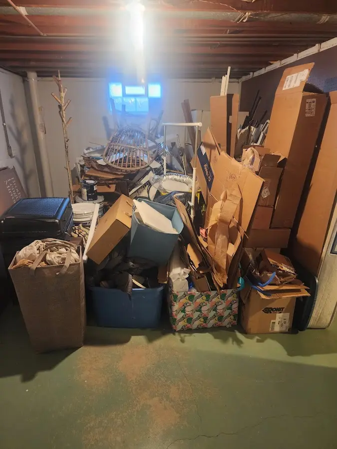 Roll-off dumpster container at job site for Roll Off Dumpster Rental in Grapevine